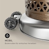 thumbnail of Goldflame Deluxe Terrassenheizstrahler 36.000BTU/11kW mobil Edelstahl Bronze-Metallic