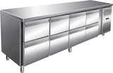 thumbnail of Gastro Edelstahl Kühltisch Kühltheke 8 Schubladen 616 L -2/+8°C