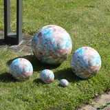 thumbnail of Dekokugel Edelstahlkugel Marmoroptik Gartenkugel Schwimmkugel 28cm