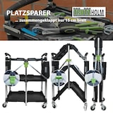 thumbnail of Servicewagen klappbar 65 Kg Traglast Beistellwagen mit Seitentasche Montagewagen Servierwagen