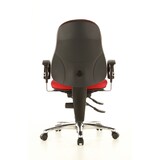 thumbnail of SP Topstar Wellnessstuhl / Bürostuhl SITNESS 10 Stoff rot Chrom
