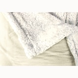 thumbnail of Briebe SC4212-2277 Manta de Sofa, Cobertor de Sedalina com Tela de Sherpa 130 x 160cm Quente, Grossa e Extra Macia, Pérola