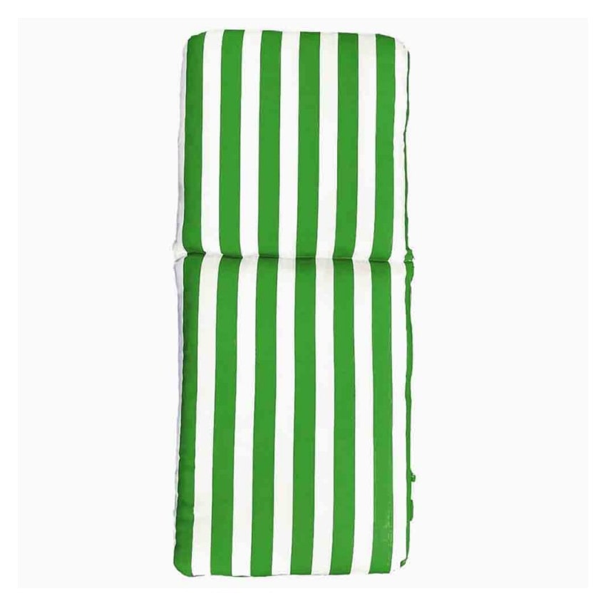 Cojín acolchado para silla tumbona hamaca de terraza 120x55x10Cm