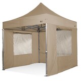 thumbnail of RAY BOT Gazebo pieghevole 3x3 beige TOP professionale con finestre. PVC 350g