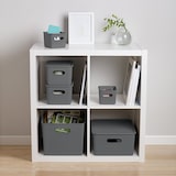 thumbnail of TATAY Baobab - Set de 2 Cajas Organizadoras 15L con Tapa en Plástico PP05. Gris Antracita