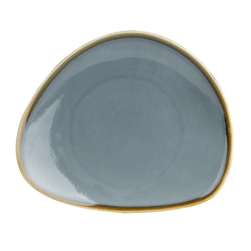 Kiln Ocean Colour Piatto triangolare 230 mm - Set di 6 - Olympia Olympia