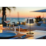 thumbnail of METRO PROFESSIONAL Lampe de table LED SANA II, set de 2, aluminium./polycarbonat, Ø 11.5 x 25cm, connexion USB, Touch Control, dimmable, étanche, noir