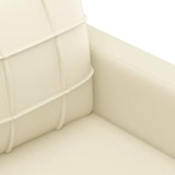 thumbnail of vidaXL 2-Sitzer-Sofa Creme 140 cm Kunstleder