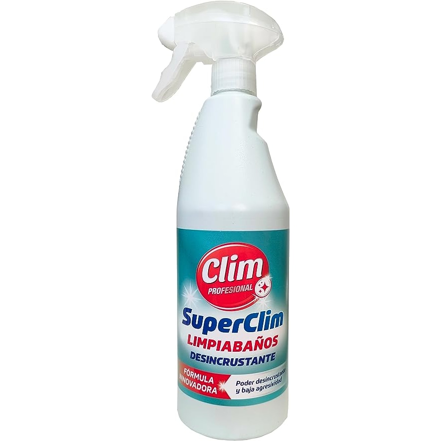 Limpador desincrustante para banheiros Superclim 750 ml
