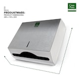 thumbnail of Papierspender aus Edelstahl (matt) - für 250-400 Blatt