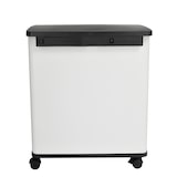 thumbnail of SR2X30 Sensor afvalbak Afvalbak 2 compartimenten 60 liter incl. binnenemmer Wielen Wit