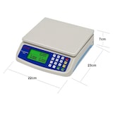 thumbnail of Balança de cozinha digital Balança eletrónica de precisão 1g - 30kg quilos 2 em 1 sem fios ou USB