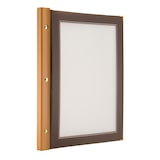 thumbnail of Securit® Holzspeisekartenhalter - (2 Doppel-Einsätze für 4xA4) - A4