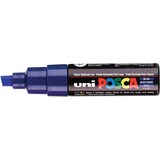 thumbnail of Marqueur peinture Posca 8K, pointe biseau 8 mm, bleu foncé