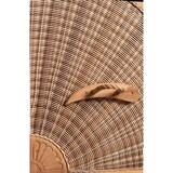 thumbnail of Strandkorb - bene living - Ammersee Single Teak Bullauge - PE shell - Modell 545 - Einsitzer inkl. Liftersystem