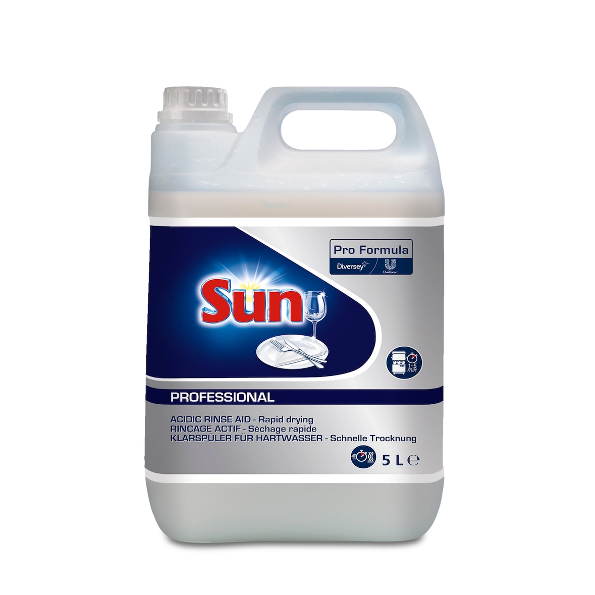 Sun Professional saurer Klarspüler für Hartwasser 5l