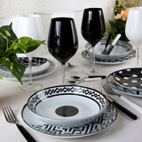 thumbnail of Excelsa set de 6 copas Color Wine de vidrio 7,5x7,5x23 cm negro