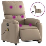 thumbnail of vidaXL Massagesessel Elektrisch Cappuccino-Braun Kunstleder