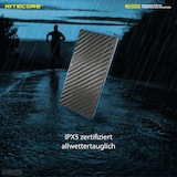 thumbnail of Nitecore Powerbank NB10000, 10Ah, ultra-leicht, USB-A & USB-C, z.B. für Trail-Lauf-Sport