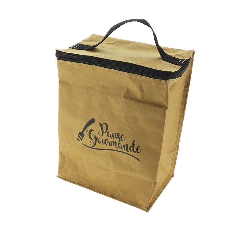 CREAPAK Isotherme kraft Sac isotherme pm kraft pliable - carton de 100