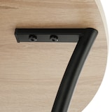 thumbnail of tectake Mesa de café Cromford 80x46cm  Madeira Industrial Clara, Carvalho Sonoma