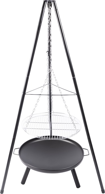 Tripé para churrasco RedFire El Paso com tigela de fogo 60 cm ø