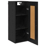 thumbnail of vidaXL Wandschrank Schwarz Eichen-Optik 34,5 x 34 x 90 cm