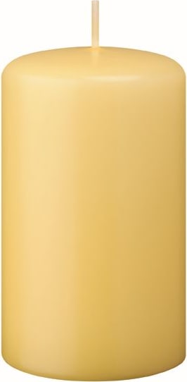 Kerzen Stumpenkerzen Hellgelb, 200 x 70 mm, 4 Stück