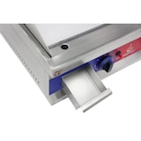 thumbnail of Gasfrit – Hardchroom roestvrijstalen gasplaat voor industrieel gebruik in restaurant 800 x 575 x 365 mm 6 kW