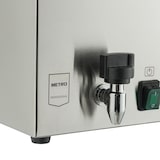 thumbnail of METRO Professional Baño maría GBM1200, acero inoxidable, 34 x 61 x 28.3 cm, 30 L, para cubetas GN, con grifo de vaciado, plata