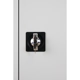 thumbnail of SimonRack Armadio Metallico 1800x800x400, 2 Porta, 4 Ripiani, Portata 75 kg per Ripiano, Grigio - Simonlocker