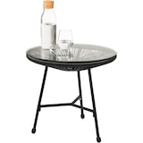 thumbnail of tectake Ensemble table et chaises de jardin Santana - noir - 404410