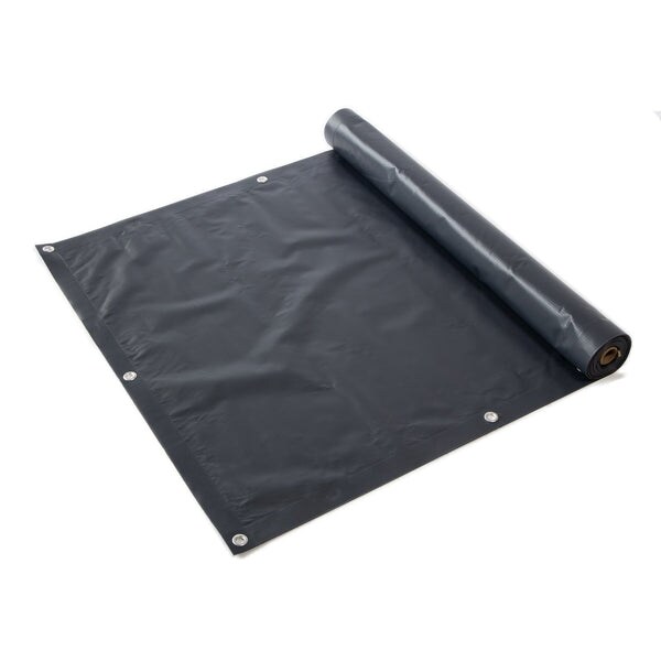 PVC-Balkonsichtschutz 90 x 600 cm - Deko für Balkongeländer - Anthrazit