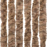 thumbnail of vidaXL Fliegenvorhang Beige und Dunkelbraun 56x185 cm Chenille