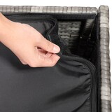 thumbnail of CASARIA® Polyrattan Auflagenbox quadratisch 75x75x70cm grau