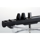 thumbnail of Ghidini, Pinocchio,imbuto dosatore in policarbonato,acciao inox, con 3 beccucci in silicone, e pidistallo nero