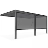 thumbnail of Pergola bioclimatica addossata 3x6m e 2 tende da sole 2,66 x 2,34m