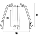thumbnail of HellermannTyton Deckenabstandhalter SpotClip-I 148-00076