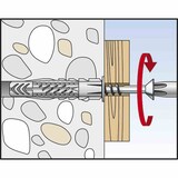 thumbnail of FISCHER UX 8 x 50 R  UX 8 x 50 R Nylon Universaldübel lang mit Rand,