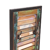 thumbnail of SIT Möbel Dielen-Set 4-tlg.,1 Schuhschrank, 2 Garderobenpaneele, 1 Kleiderschrank,Altholz bunt,Metall schwarz,B 90 x T 45 x H 180cm,18001-12