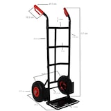 thumbnail of Sackkarre klappbar Transportkarre Stapelkarre Karre Transport 200 kg Schwarz