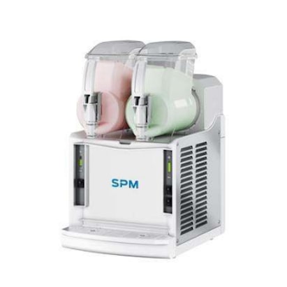 Máquina de sorbetes helados de 2+2 litros de doble cuba 281X391X498 NINA 2