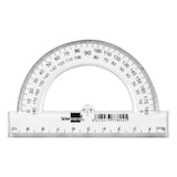 thumbnail of LIDERPAPEL - Semicirculo 10 cm Plastico