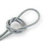 thumbnail of Fil Électrique Tissu Beige et Bleu 3x0,75mm² - Câble Électrique Textile de Qualité