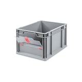 thumbnail of PROREGAL 8x Eurobox NextGen Insight Cover | HxBxT 22x30x40 | 20 Liter | Niedrig/Rot | Eurobehälter, Transportbox, Transportbehälter