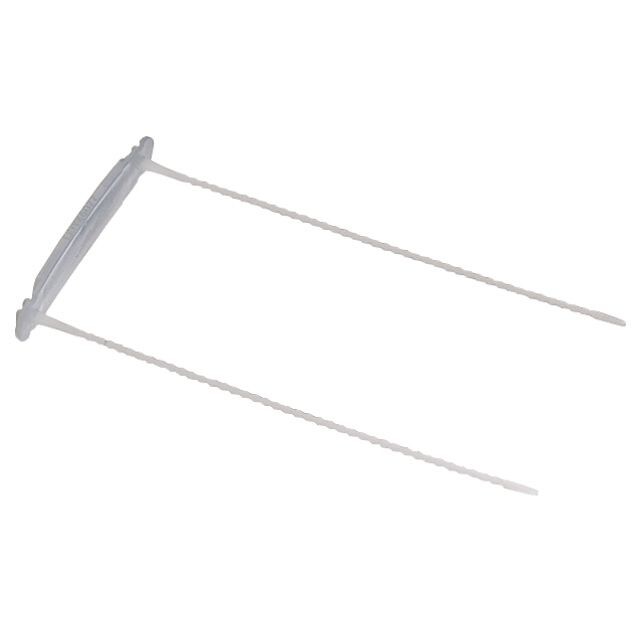 Leitz 60770003 Abheftbügel, ohne Deckschiene, Kunststoff, 50 Stück, farblos