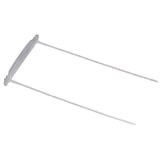 thumbnail of Leitz 60770003 Abheftbügel, ohne Deckschiene, Kunststoff, 50 Stück, farblos