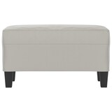 thumbnail of Helloshop26 - Sitzbank 70 x 35 x 41 cm hellgrauer Mikrofaserstoff 02_0010694