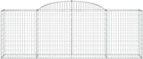 thumbnail of vidaXL Gabionen mit Hochbogen 3 Stk. 300x50x100/120cm Verzinktes Eisen