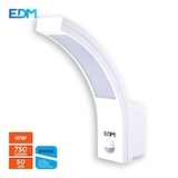 thumbnail of Aplique exterior led 10w 16586m 6400k ip54 6.6x18.8x25cm con sensor de movimiento EDM